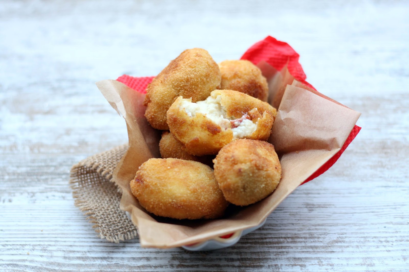 igloo cooking CROQUETAS DE JAMÓN IBÉRICO Y QUESO MANCHEGO