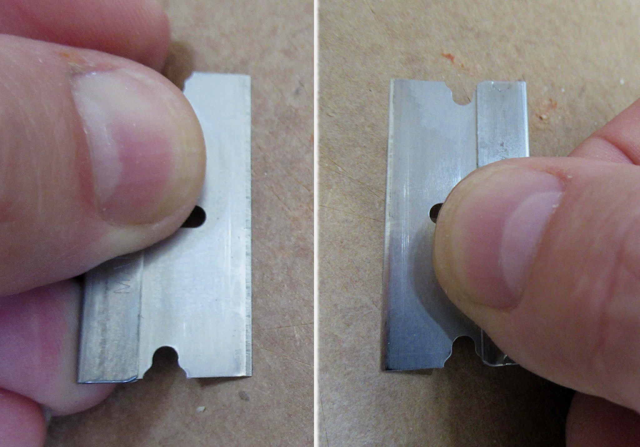 Model Rocket Building "Stropping" A Single Edge Razor Blade?