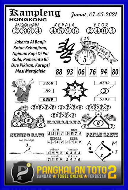 Syair Opesia Hk 7 Mei 2021 Syair Mantapp