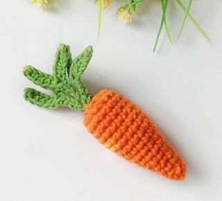 PATRON GRATIS ZANAHORIA AMIGURUMI 49980 🥕