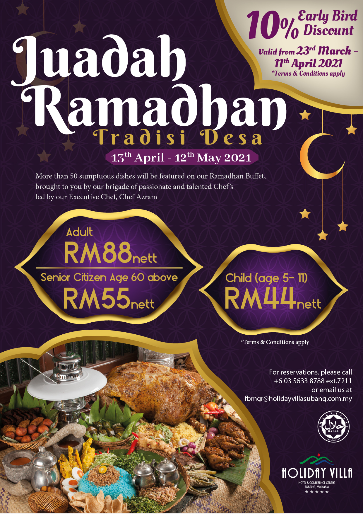 Ramadhan 2021 putrajaya buffet HERE COMES