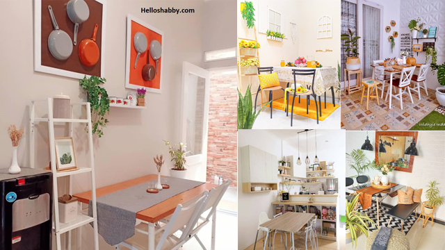 6 gambar Ruang Makan Sederhana, Inspirasi Desain Khusus Buat Bunda