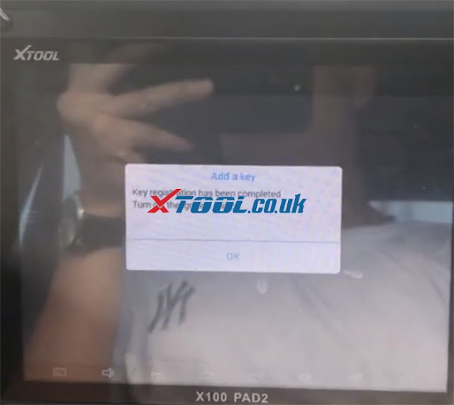 Programmazione 2020 Honda Brio Chiave di Ricambio con Xtool X100 Pad2 07