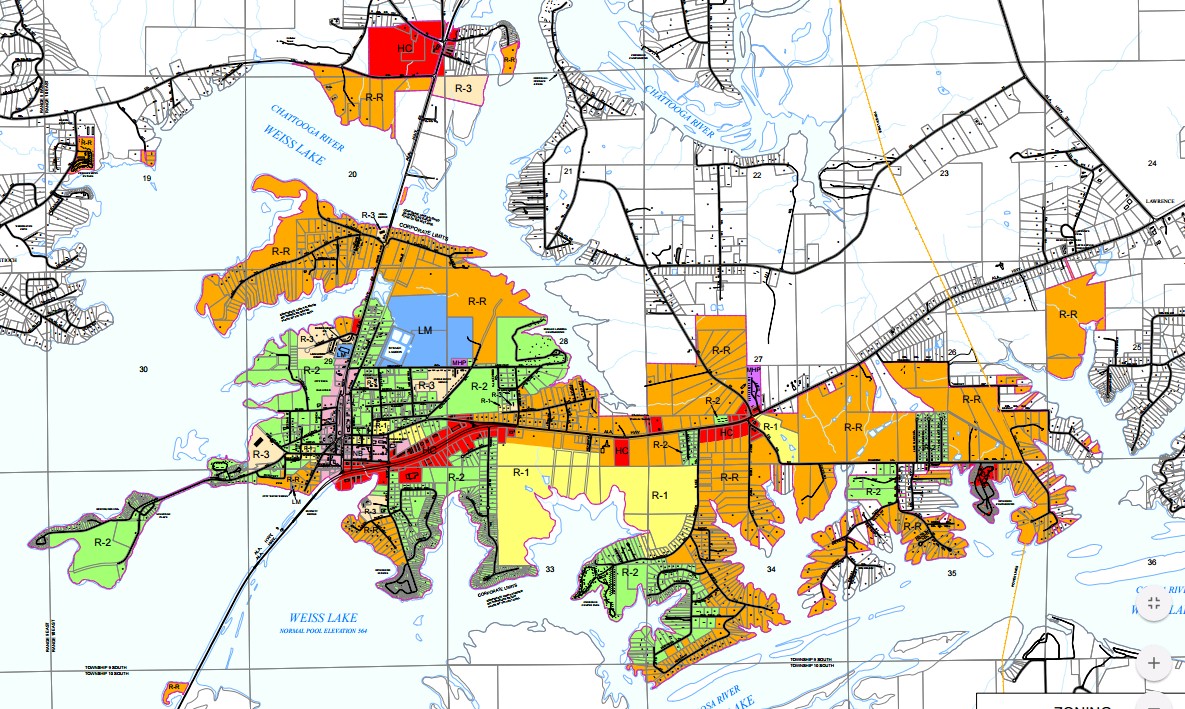 Cedar Bluff Zoning