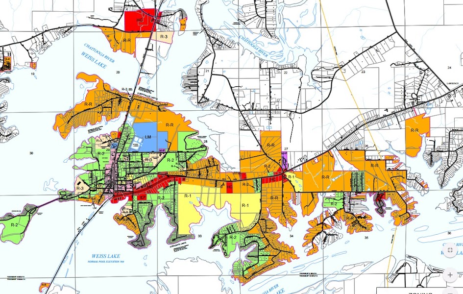 Cedar Bluff Zoning