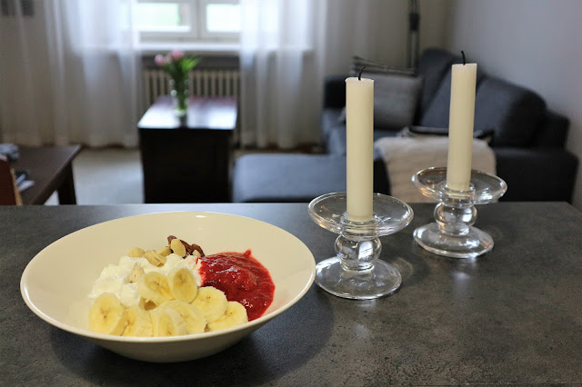 At home