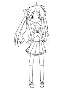 long hair anime girl drawing 2021
