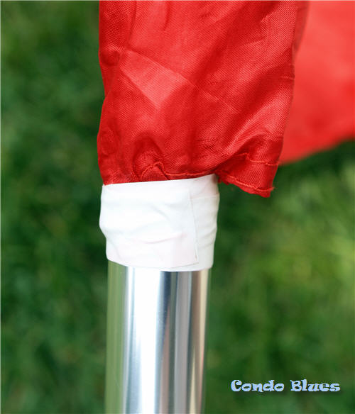6 foot flag pole color guard