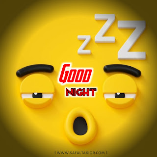good night emoji dp