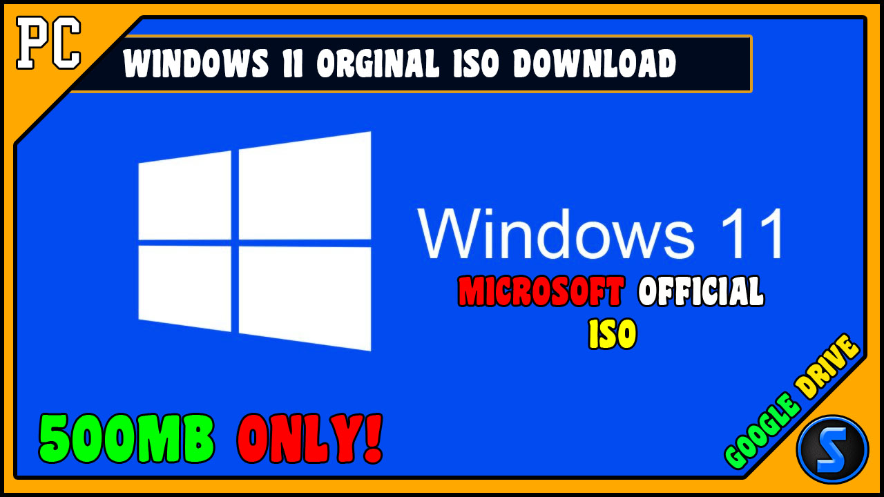 Windows 11 Original ISO File Highly Compressed Download For PC/Laptop ...
