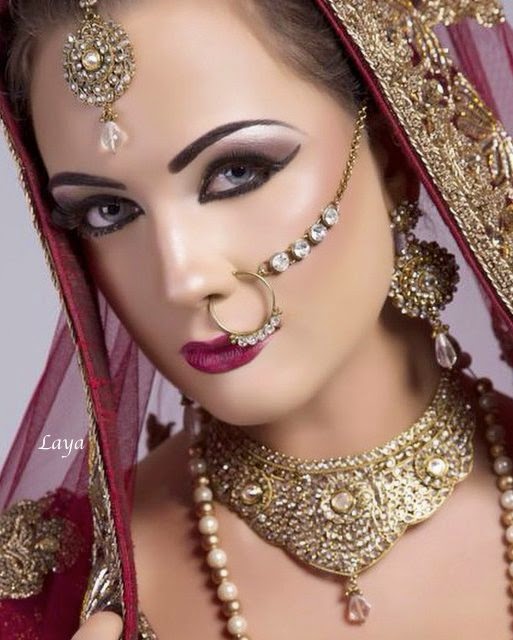 Wedding Jewelry: new bridal jhumka and nose ring 2015