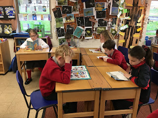 Jumping book worms, Copthill School