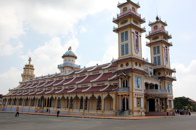 Cao Dai Temple em Tay Ninh