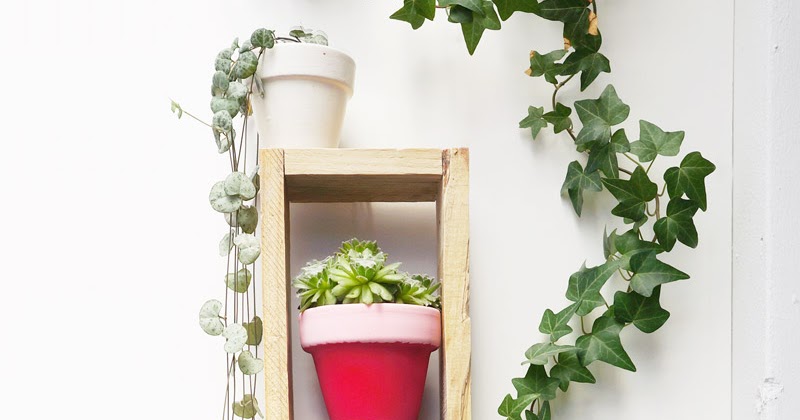 Diy jardín vertical mini en 4 pasos - Blog decoración con (tu) estilo