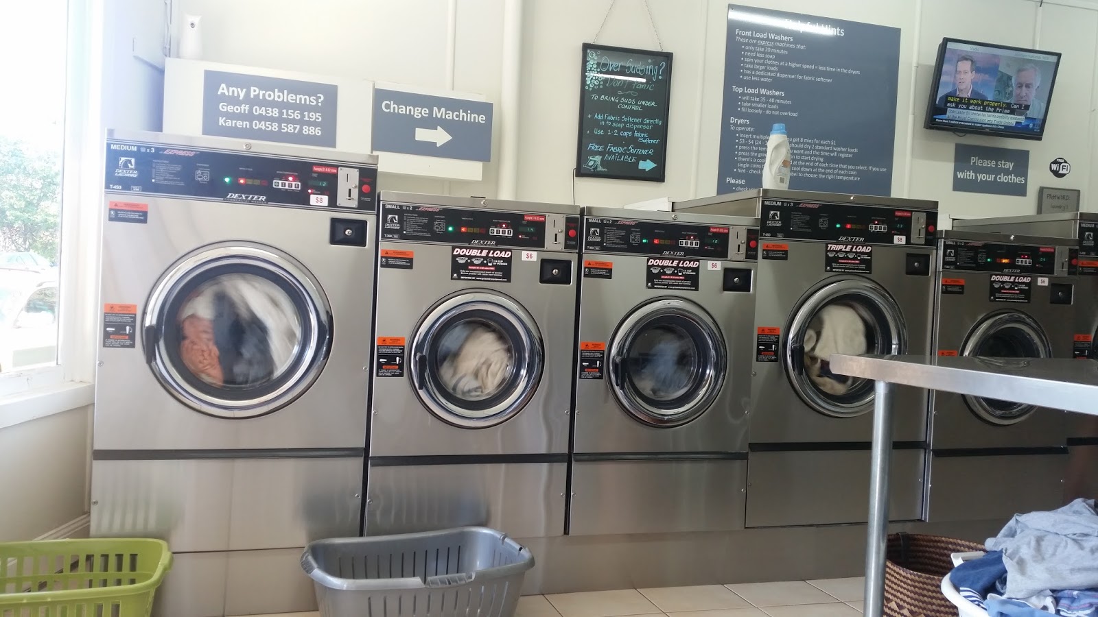 Indooroopilly Laundromat Taringa Brisbane's Orange Sky Laundry