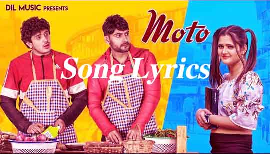 MOTO SONG LYRICS | Ajay Hooda | Latest Haryanvi Song 2020