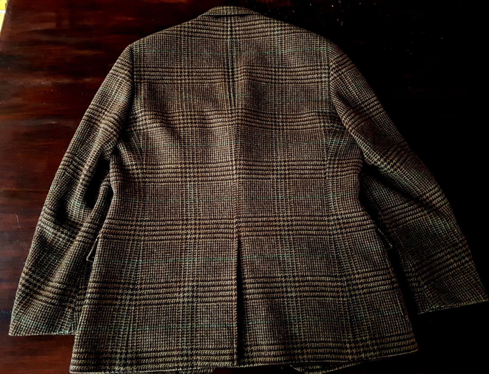 Landless Gentry: Brown Glen Check Tweed Jacket by Ralph Lauren