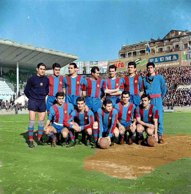 EQUIPOS DE FÚTBOL F. C. BARCELONA / Temporadas 196061 a 196970
