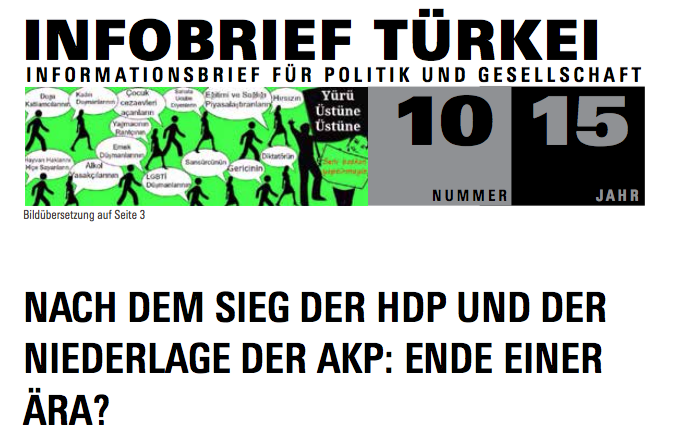 Infobrief Türkei 10/2015