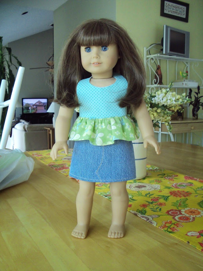 from the Berri Patch: Free Halter Top Pattern for AG Dolls
