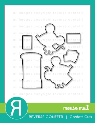 mouse mail confetti cuts mouse mail confetti cuts