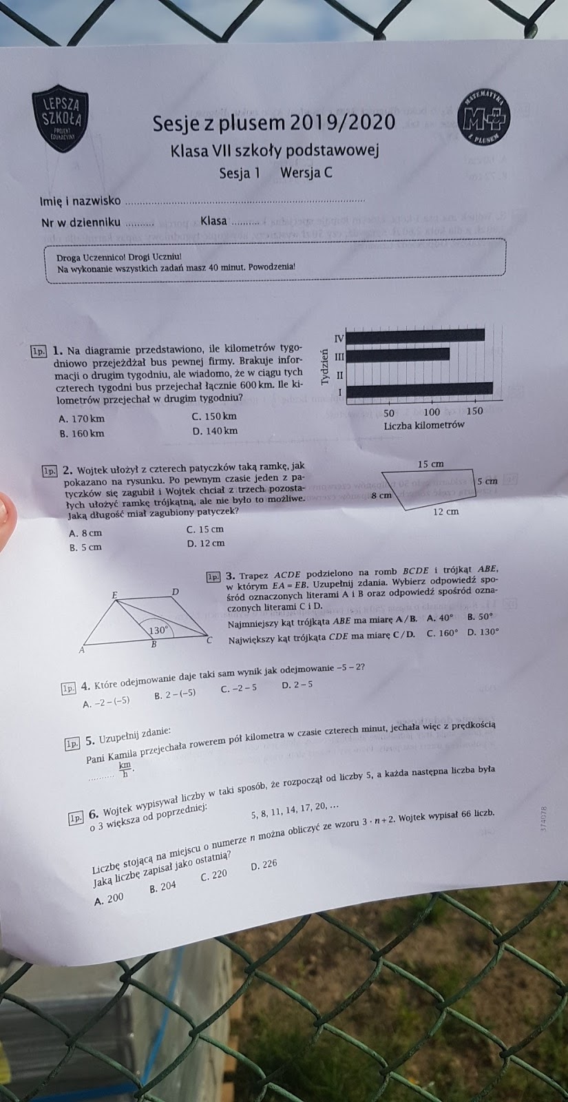 Test Migra Odpowiedzi Klasa 7 🧠 Matematyka gryzie: Sesja z plusem klasa 7 matematyka odpowiedzi