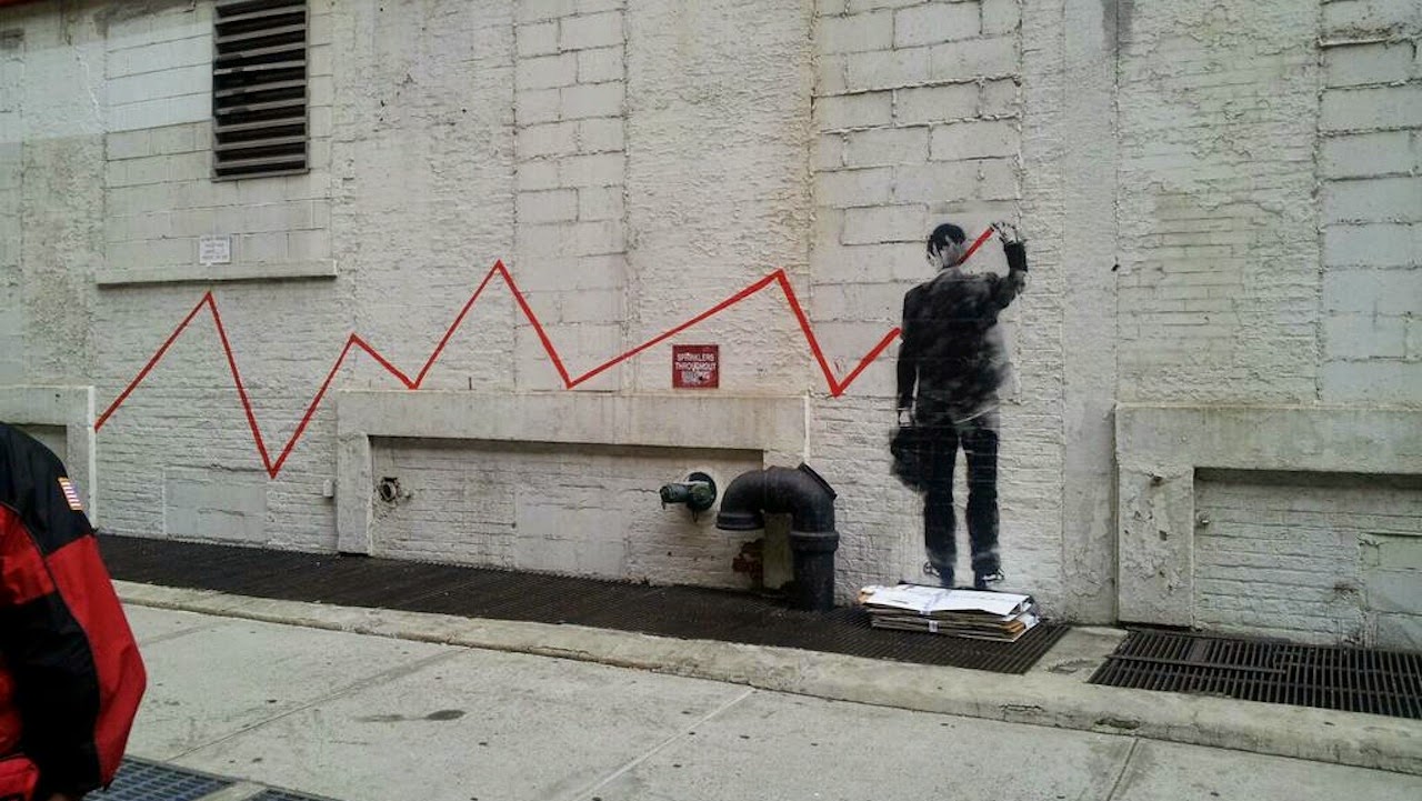 [SATIRICAL STREET ART] Banksy - ART FOR YOUR WALLPAPER