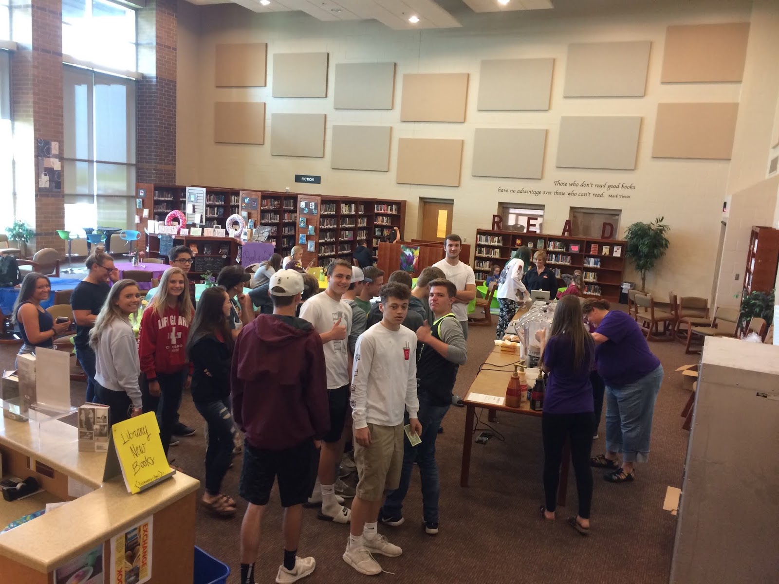 Harrisburg High School Library HIGHLIGHT