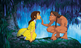 Tarzan and Jane Porter Tarzan 1999 animatedfilmreviews.blogpspot.com