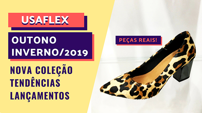calçados usaflex coleção 2019