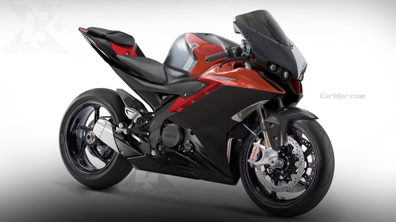 Modifikasi Yamaha R15 Terbaru Movistar New Merah Velg Jari Jari Ala