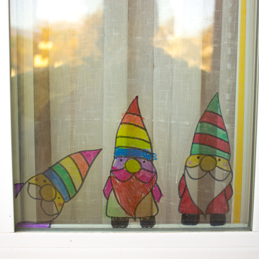 Faux Stained Glass Suncatcher - Craft to Go!