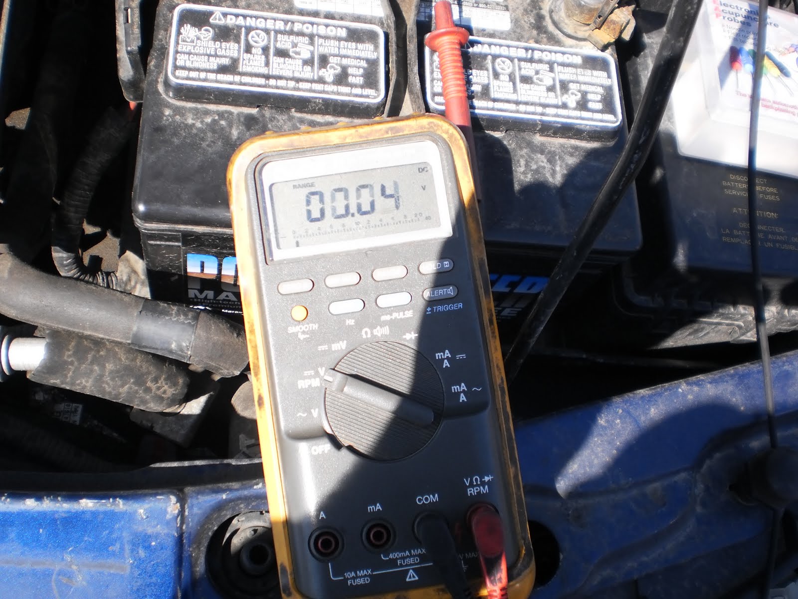 Now we know why we were setting the heater code. No battery voltage means  no heater operation. Time to break out the wiring diagram.