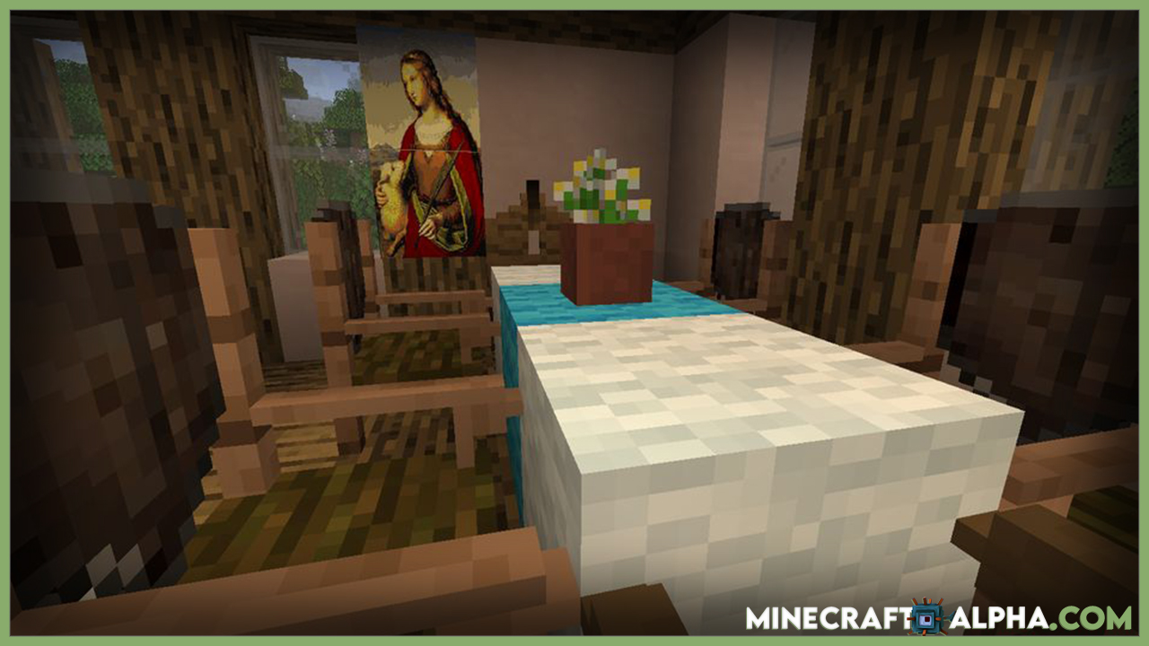 210. 2. 16 5. 16. мод на мебель в майнкрафт.
