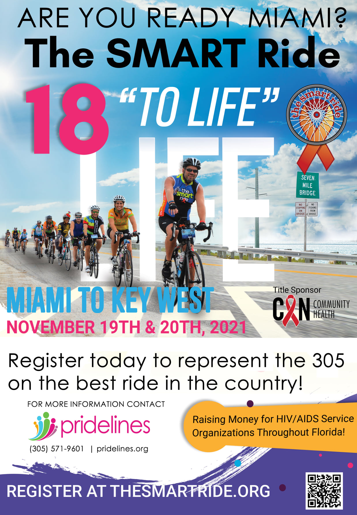 The SMART RIDE Miami Bike Scene