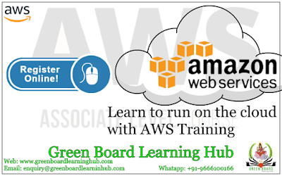 Green Board Learning Hub provides online training on AWS, Learning online at home saves time 