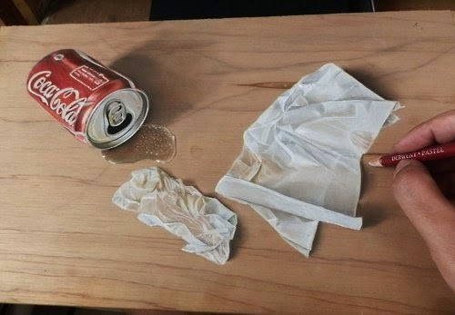 08-Coke-Spill-Hyper-Realistic-drawings-on-Boards-www-designstack-co