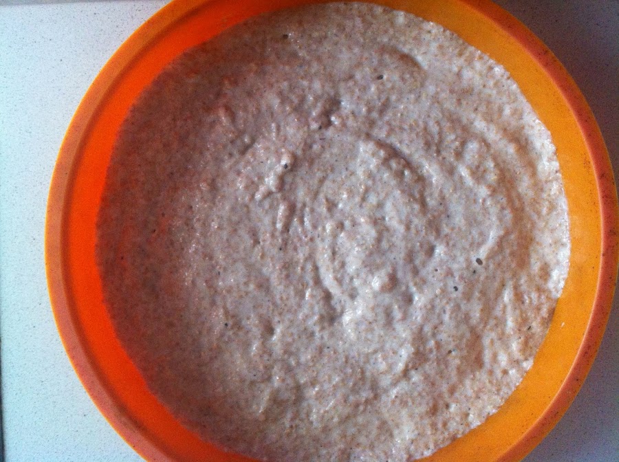 Pizza de avena light