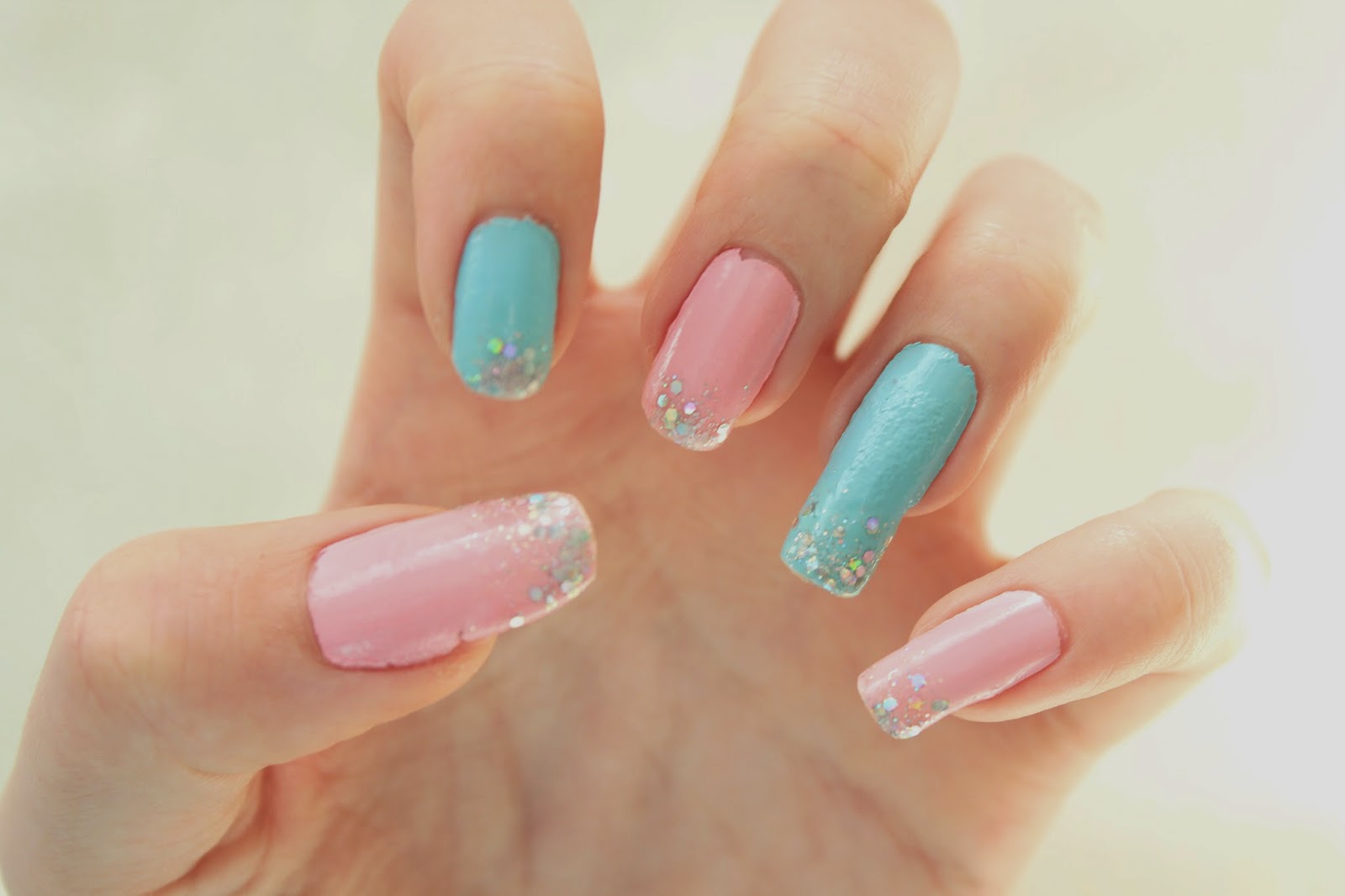 Pink Swatches and Gold Watches ♡: Glitter + Pastels