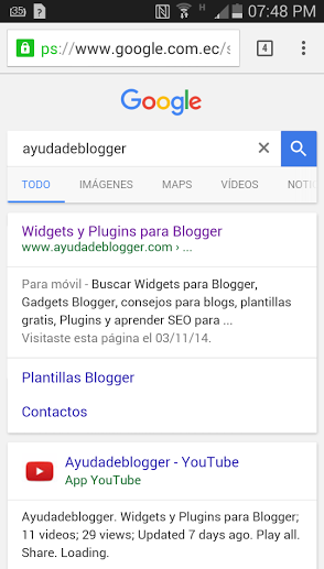 ¿Cómo optimizar mi blog de Blogger en los resultados de búsqueda Google.com?
