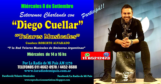 DIEGO CUELLAR en Telares Musicales!!