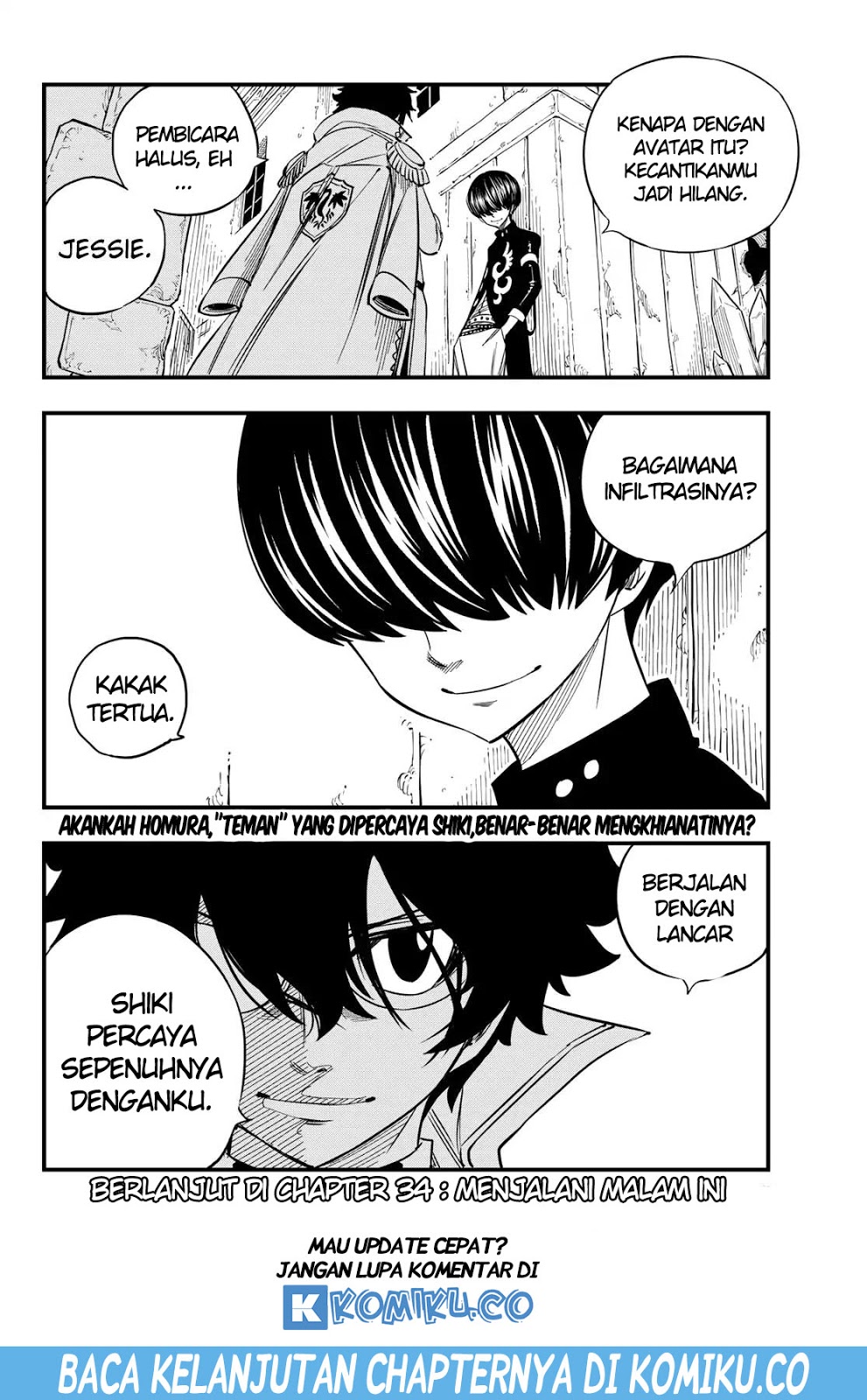 Manga Eden’s Zero Chapter 33