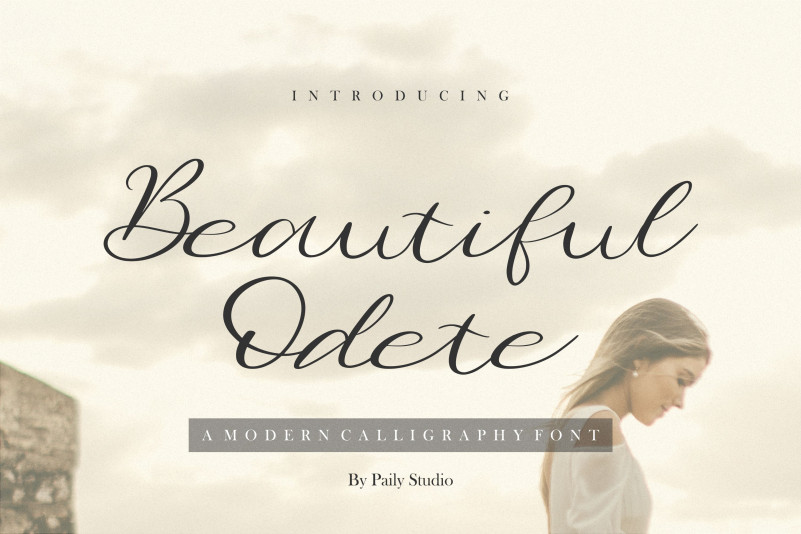 Beautiful Odete Font - Free Beautiful Script Typeface