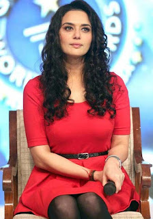Preity Zinta back with permed locks