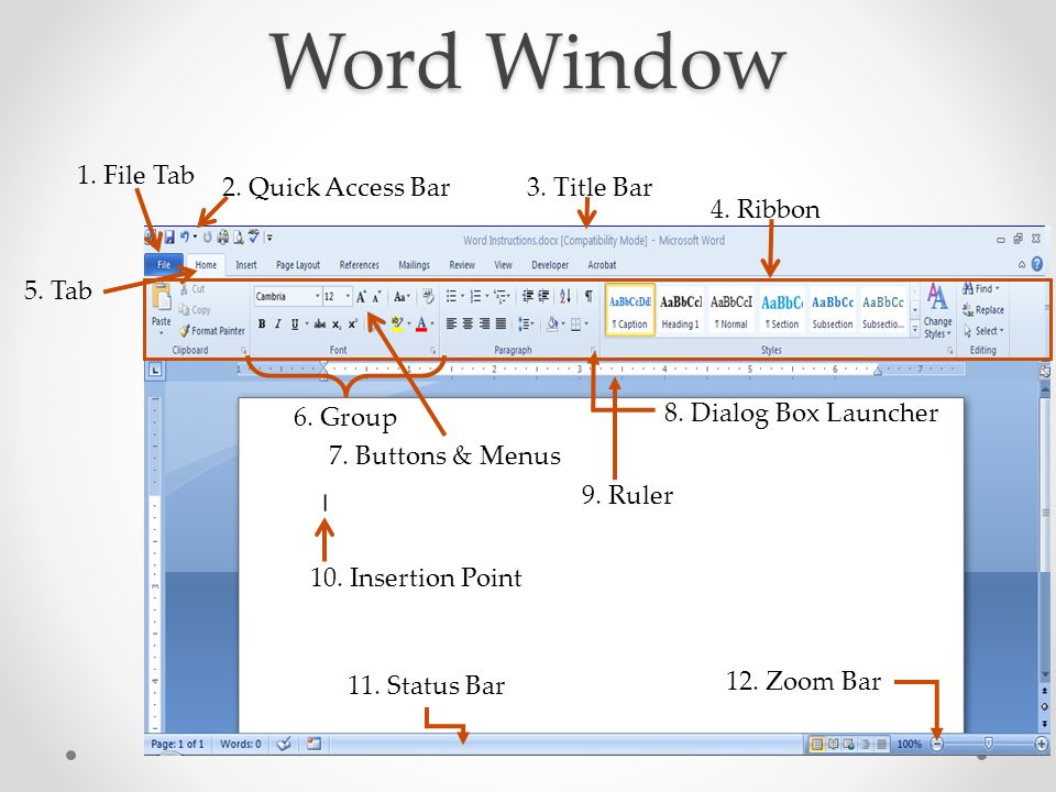 MS Word Introductive Blog Computer Concepts and Fundamental