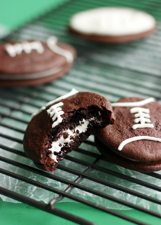 Football Whoopie Pies Confessions Of A Confectionista