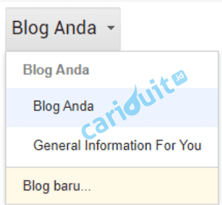 Panduan Membuat Blog dengan Blogspot, Lengkap dengan Gampar tutorial