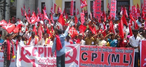 Demonstration in front of Town Hall, Bangalore on 14 Mar. 2011