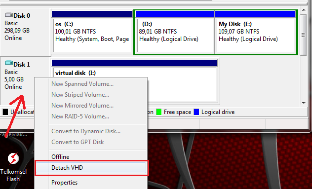 Cara Membuat Virtual Harddisk Drive di Windows