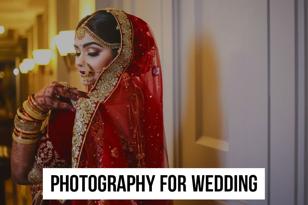 Photography for wedding